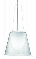 KTribe S3 ceiling light, with transparent finish