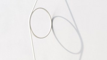 Wirering by Flos - atmoshperic wall lighting - White cable /  White ring