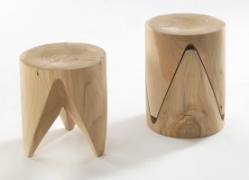 Zig and Zag stool from Riva 1920