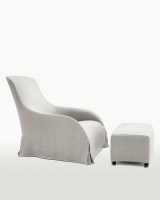 Kalos arm chair - loose cover with feet 9750F