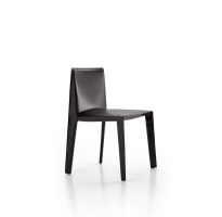 Doyl chair from B&B Italia in black leather