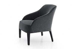 FEBO Armchair in fabric_sideways